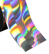 Silver Holo Waves Foil #24